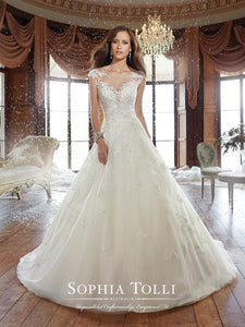 Sophia Tolli 'Sam' A-Line Gown